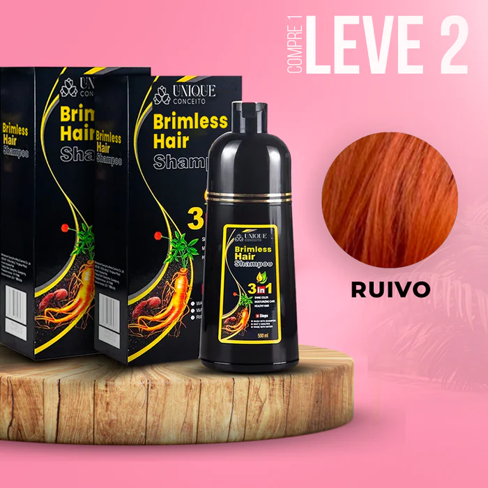[COMPRE 1 E LEVE 2] Shampoo Brimless Natural 3 em 1 (Dura até 6 Meses)