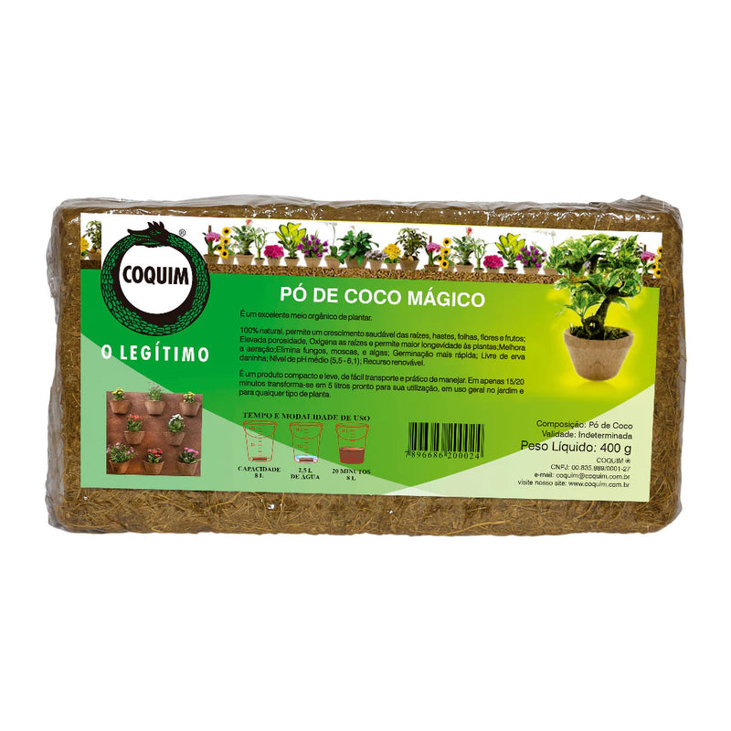 Terra mágica fibra de coco