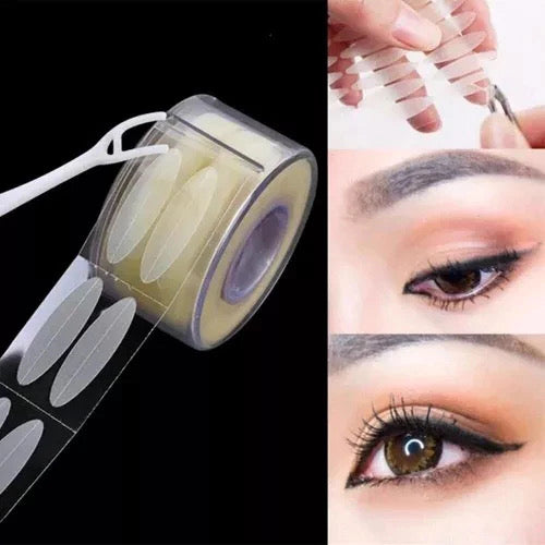 Adesivo para Pálpebras Invisível - 600 pares + Aplicador