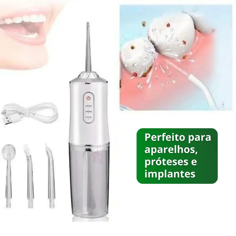Irrigador Bucal PowerClean® - Limpeza Completa