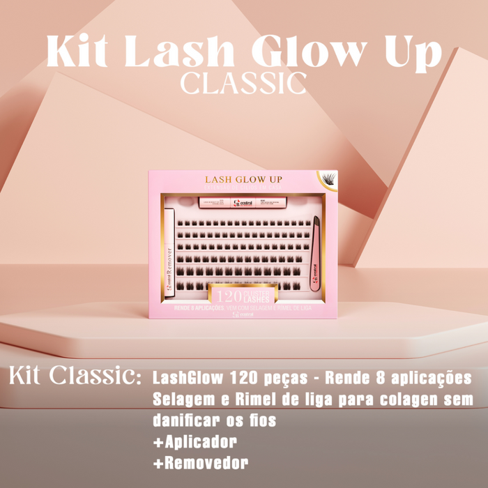 LashGlowUp - Extensão de cílios em casa