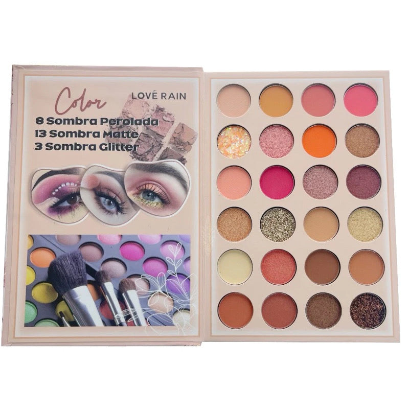 Paleta Angel Group - Love Rain Multiuso Makeup 4 em 1
