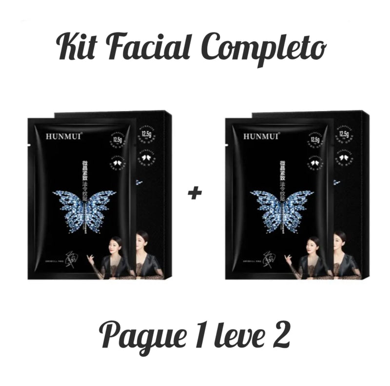 Adesivo Reutilizável Facial Collagen para Lifiting facial instantâneo / Pague 1 leve 2