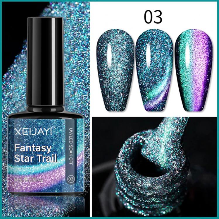 Esmalte Cat Eye Magnético + Ímã / Pague 1 leve 5