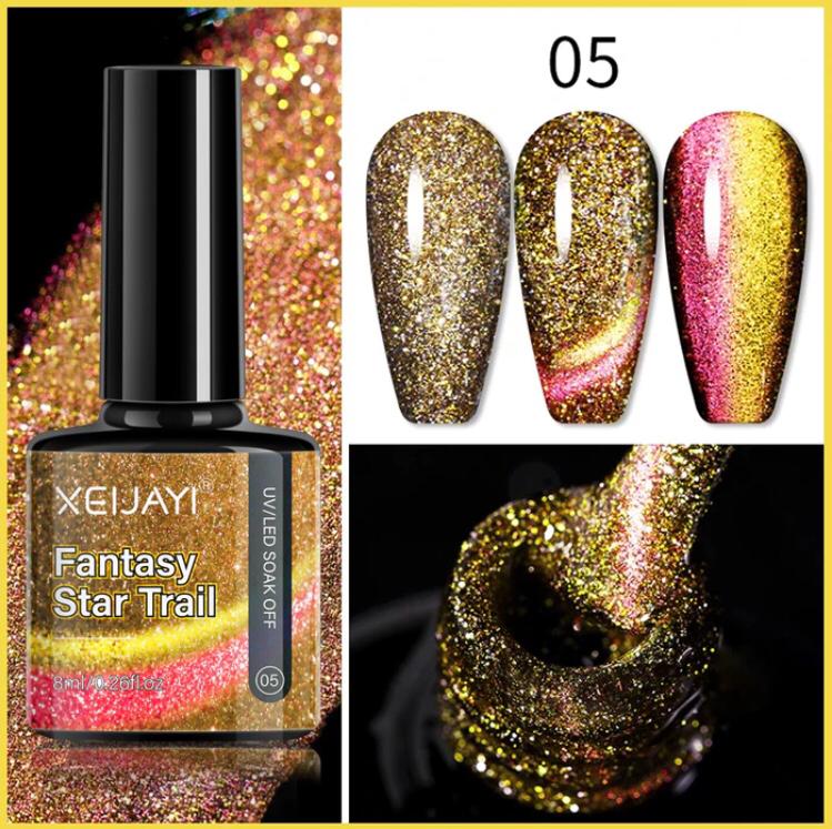 Esmalte Cat Eye Magnético + Ímã / Pague 1 leve 5