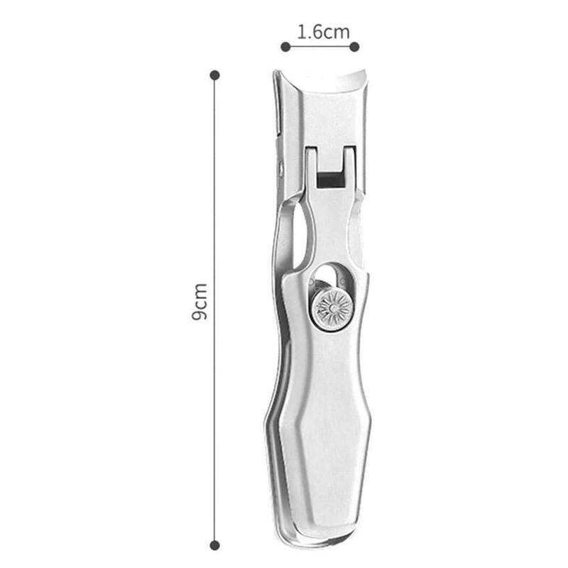 Cortador de unhas de aço inoxidável ultra afiado