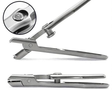 Cortador de unhas de aço inoxidável ultra afiado