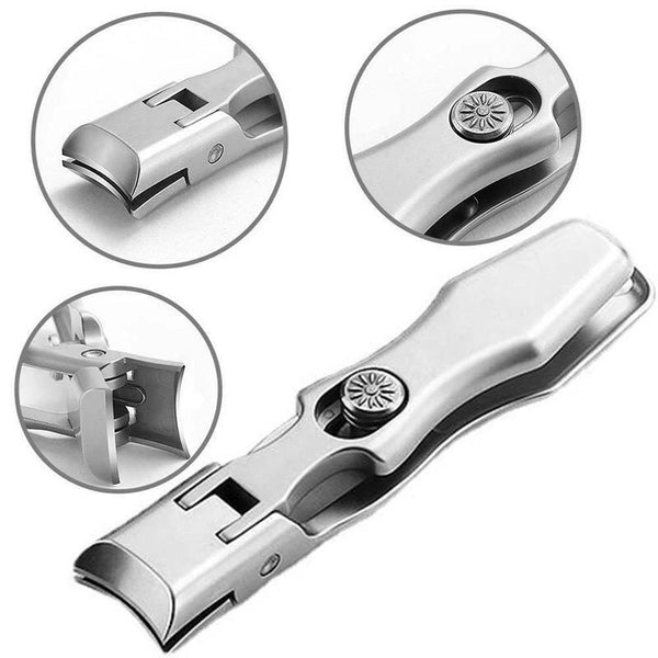 Cortador de unhas de aço inoxidável ultra afiado