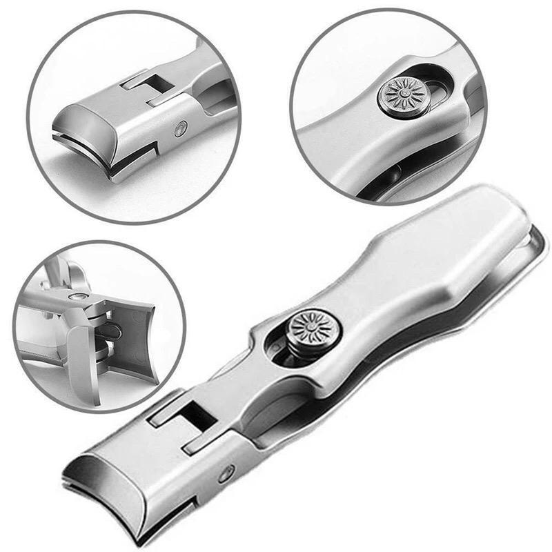 Cortador de unhas de aço inoxidável ultra afiado